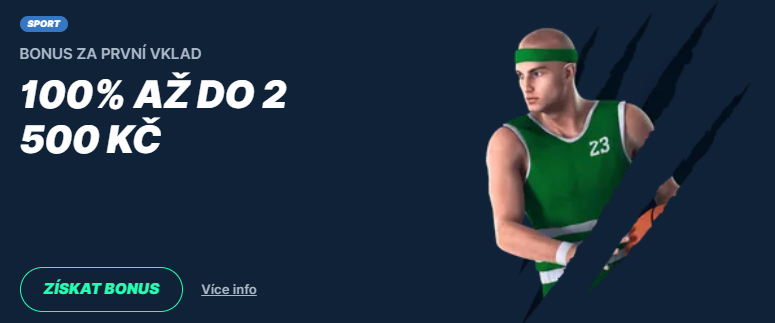 Sportovní bonus na první vklad